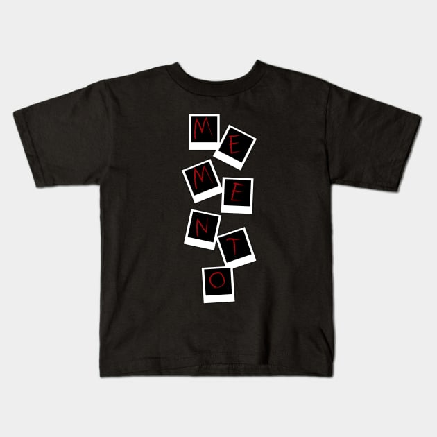 Memento Movie T-Shirt Kids T-Shirt by Scar